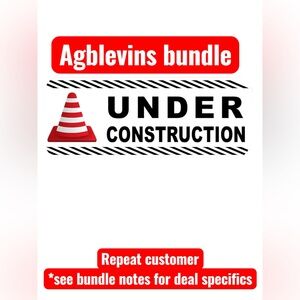 Agblevins repeat customer bundle * see notes for deal specifics